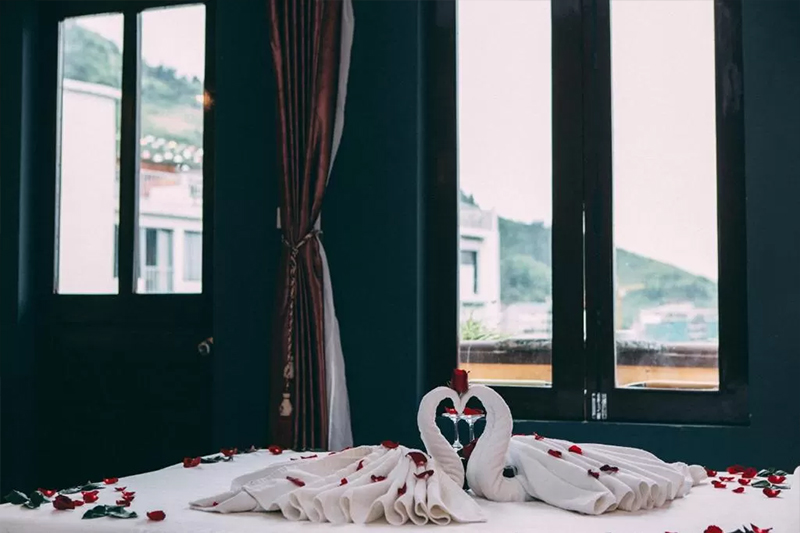 Tông màu classic của Khách sạn Sapa Unique Hotel