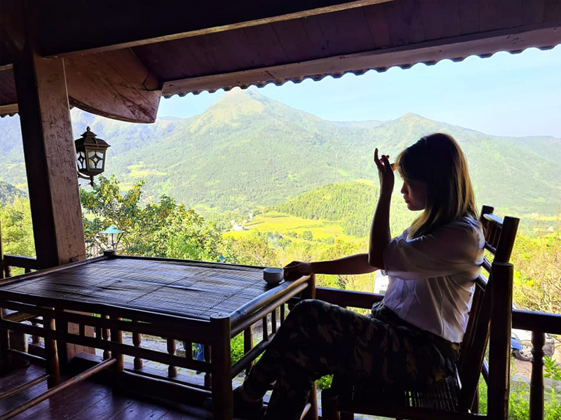 Bình Liêu mùa cỏ lau ở homestay