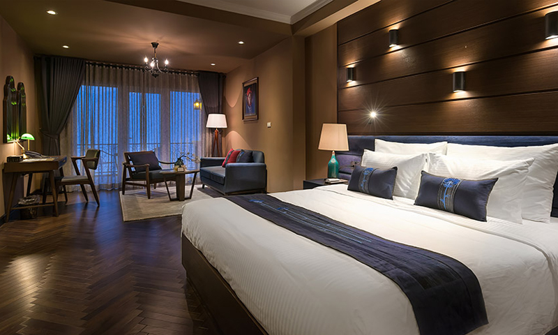 Phòng ngủ khách sạn Sapa Aira Boutique