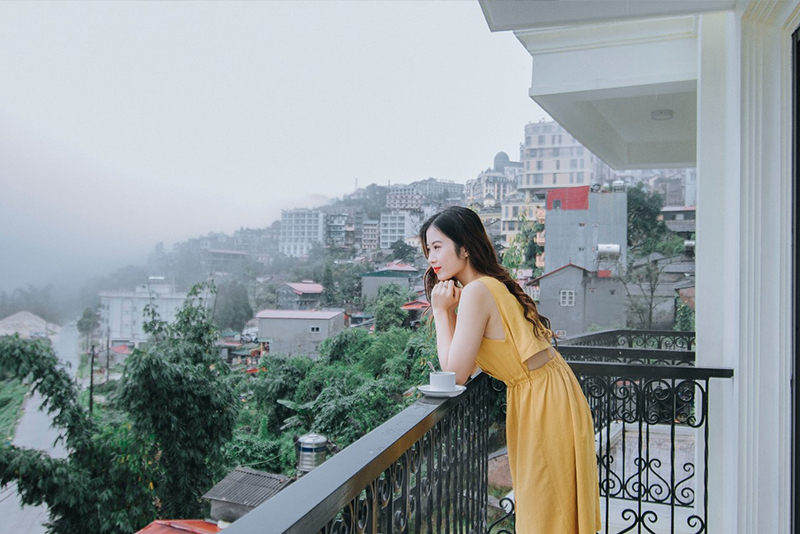 Khách du lịch Sapa "chill" ở The View Sapa Hotel