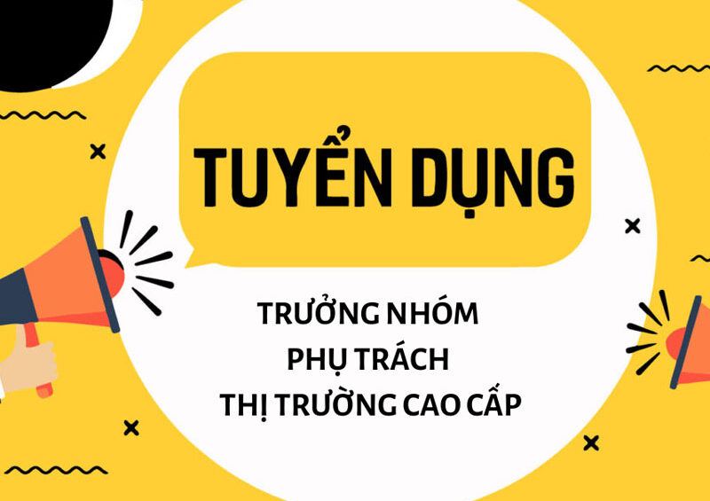 tuyển dụng trưởng nhóm