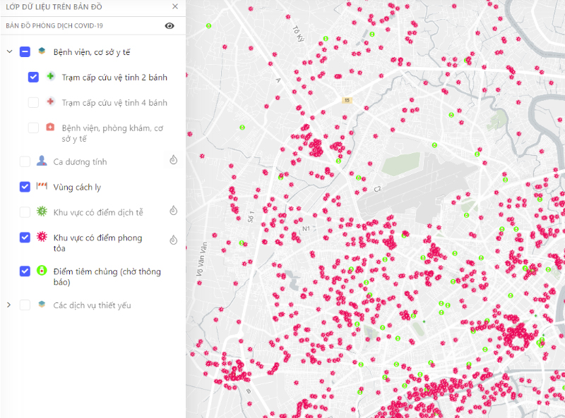 Bản đồ Covid-19 TP. Hồ Chí Minh 7