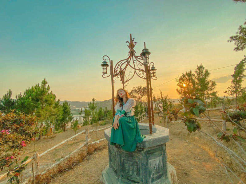 điểm du lịch Đà Lạt mới - đồi vô ảnh