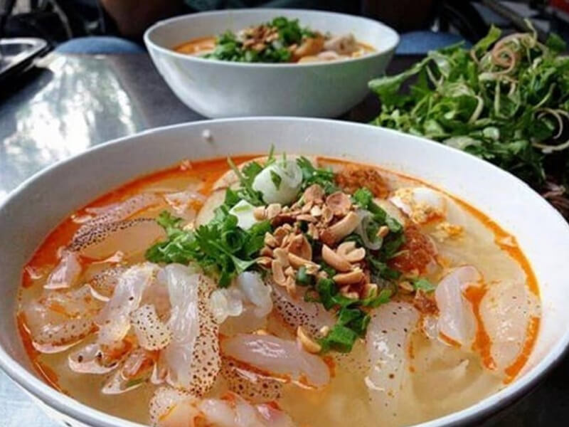Món ngon Nha Trang - bún sứa