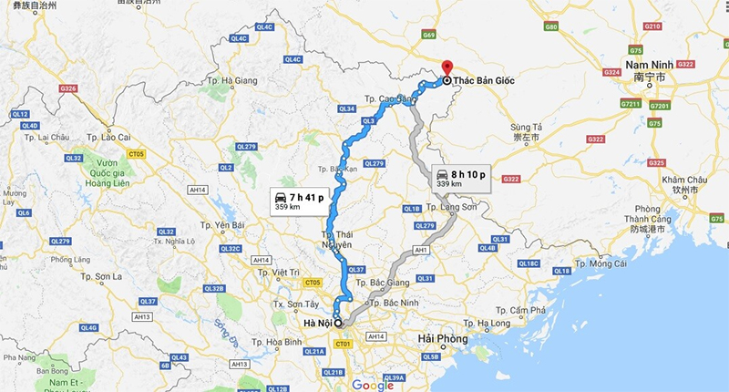 Thác Bản Giốc ở đâu - Phượt