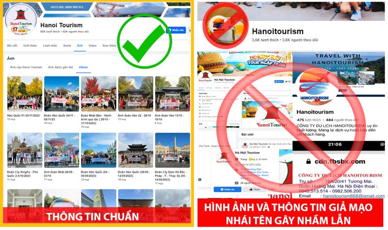 cảnh báo lừa đảo